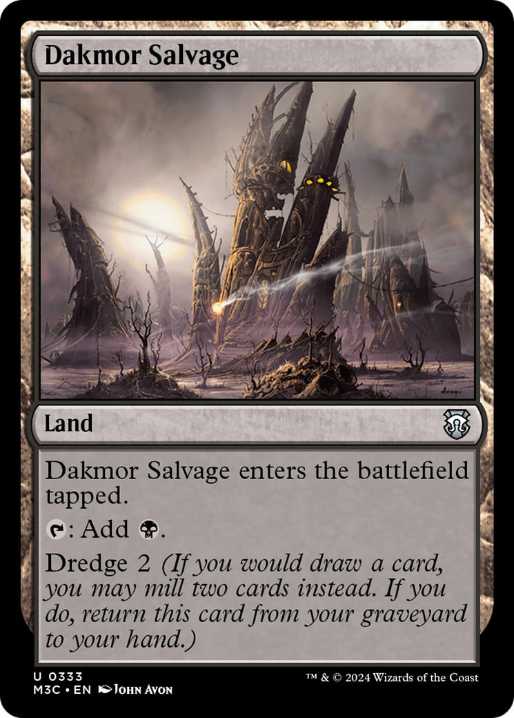 Dakmor Salvage (Ripple Foil) [Modern Horizons 3 Commander] | Clutch Gaming