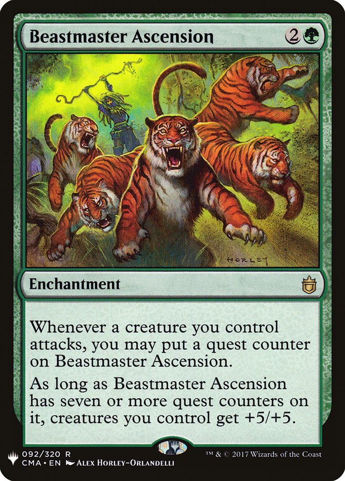 Beastmaster Ascension [Mystery Booster] | Clutch Gaming