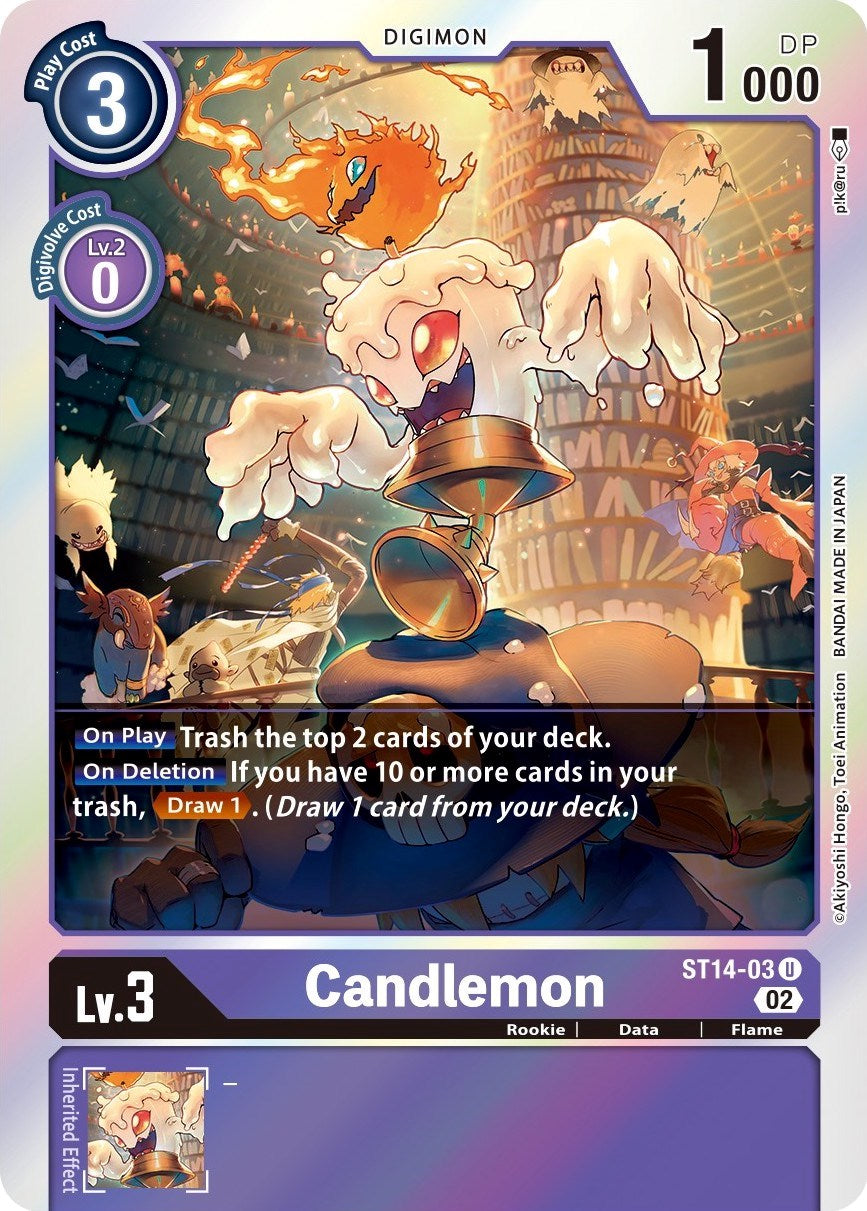 Candlemon [ST14-03] [Starter Deck: Beelzemon Advanced Deck Set] | Clutch Gaming