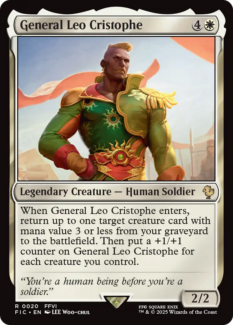 General Leo Cristophe [FINAL FANTASY Commander] | Clutch Gaming
