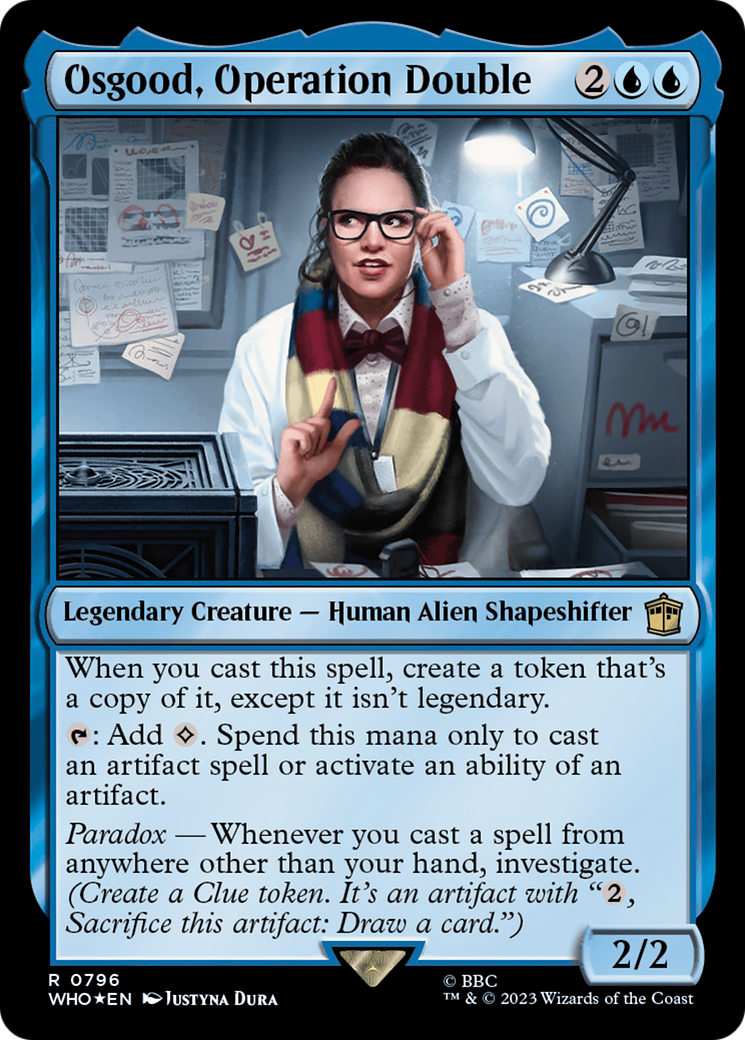 Osgood, Operation Double (Surge Foil) [Doctor Who] | Clutch Gaming