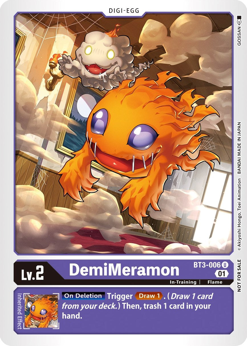 DemiMeramon [BT3-006] (Winner Pack New Awakening) [Release Special Booster Promos] | Clutch Gaming