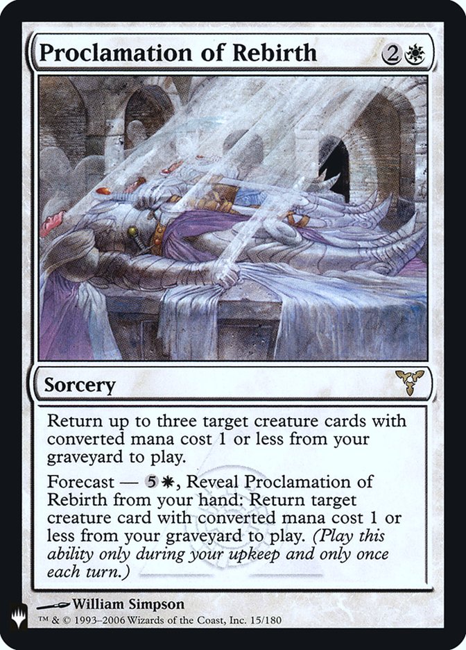Proclamation of Rebirth [Mystery Booster] | Clutch Gaming