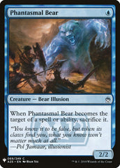 Phantasmal Bear [Mystery Booster] | Clutch Gaming