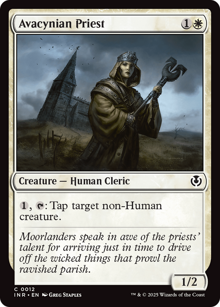 Avacynian Priest [Innistrad Remastered] | Clutch Gaming