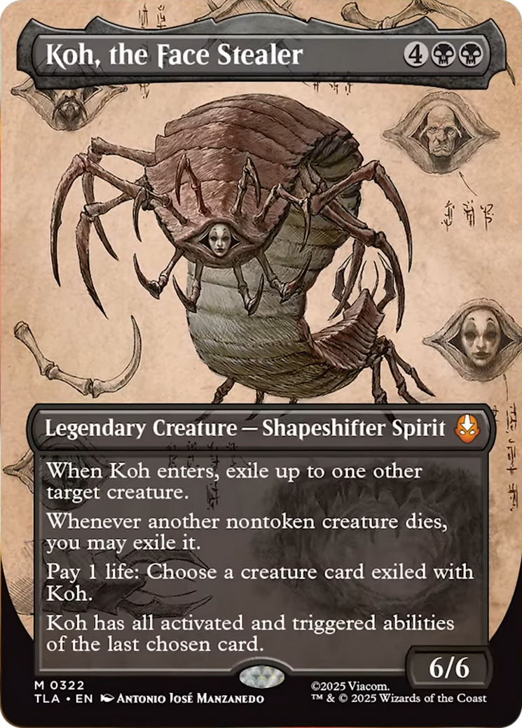 Koh, the Face Stealer (Borderless) [Avatar: The Last Airbender] | Clutch Gaming