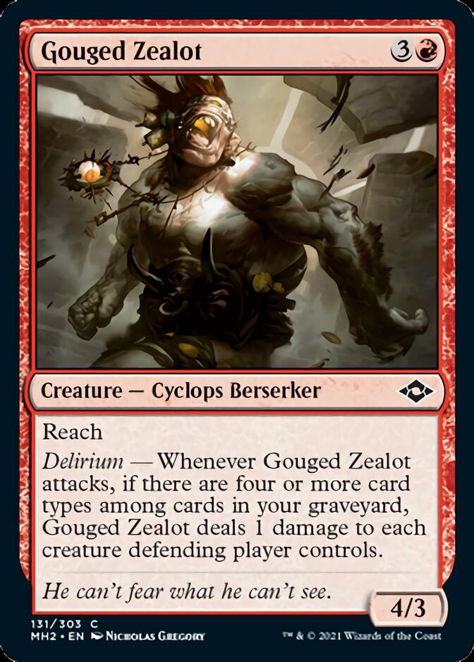 Gouged Zealot [Modern Horizons 2] | Clutch Gaming