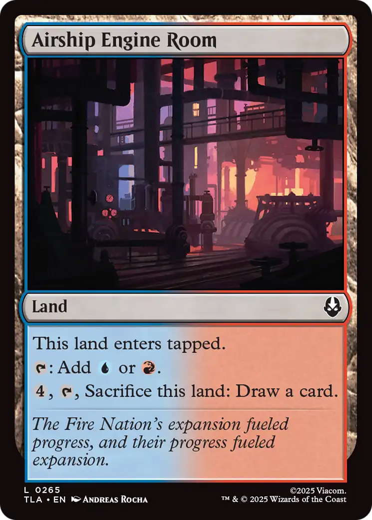 Airship Engine Room [Avatar: The Last Airbender] | Clutch Gaming