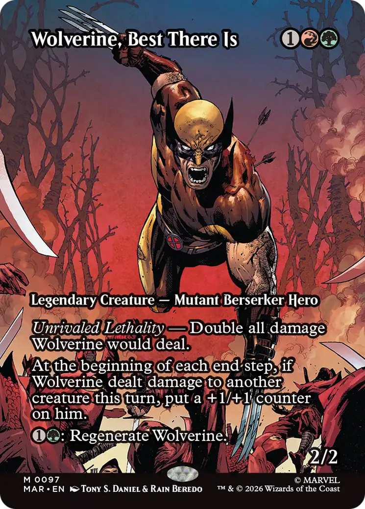 Wolverine, Best There Is (Borderless) [Marvel Universe: Eternal-Legal] | Clutch Gaming