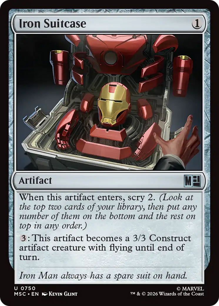 Iron Suitcase [Marvel Super Heroes Commander] | Clutch Gaming