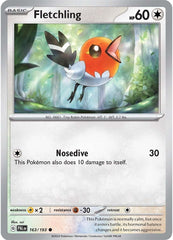 Fletchling (163/193) [Scarlet & Violet: Paldea Evolved] | Clutch Gaming