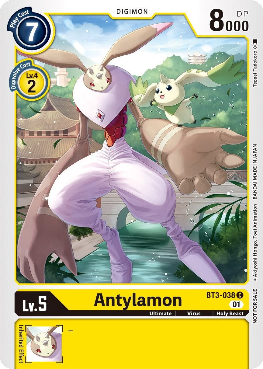 Antylamon [BT3-038] (Winner Pack New Awakening) [Release Special Booster Promos] | Clutch Gaming