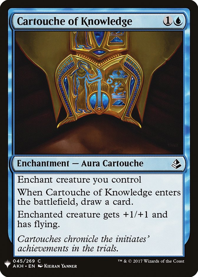 Cartouche of Knowledge [Mystery Booster] | Clutch Gaming