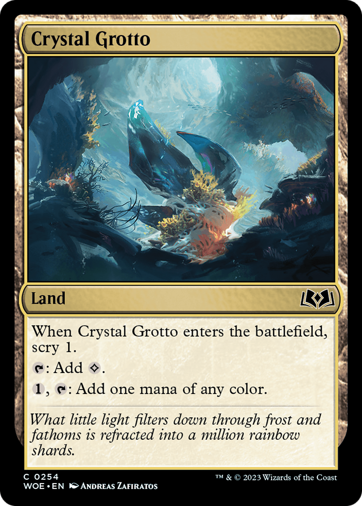 Crystal Grotto [Wilds of Eldraine] | Clutch Gaming