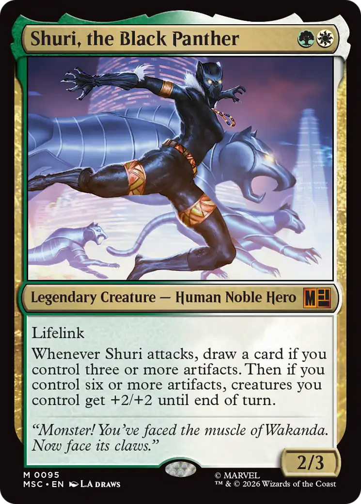 Shuri, the Black Panther [Marvel Super Heroes Commander] | Clutch Gaming