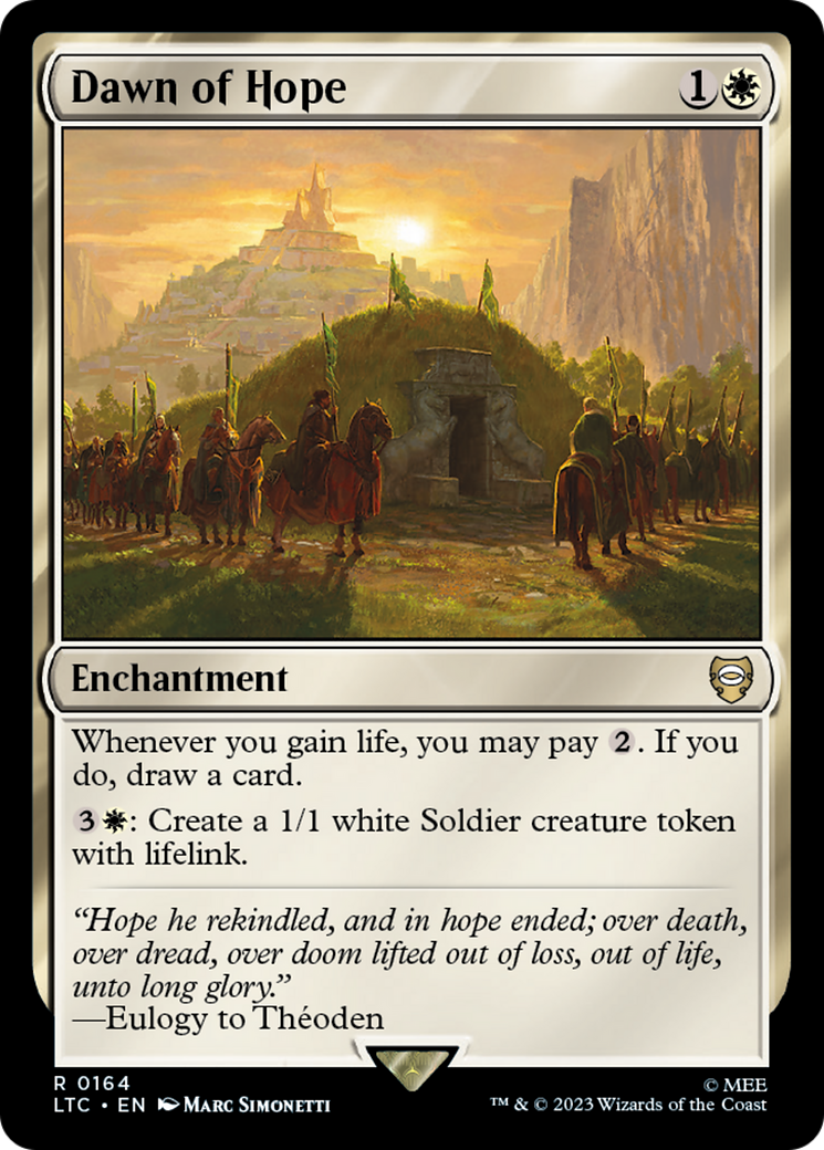 Dawn of Hope [The Lord of the Rings: Tales of Middle-Earth Commander] | Clutch Gaming