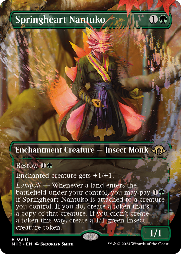 Springheart Nantuko (Borderless) [Modern Horizons 3] | Clutch Gaming