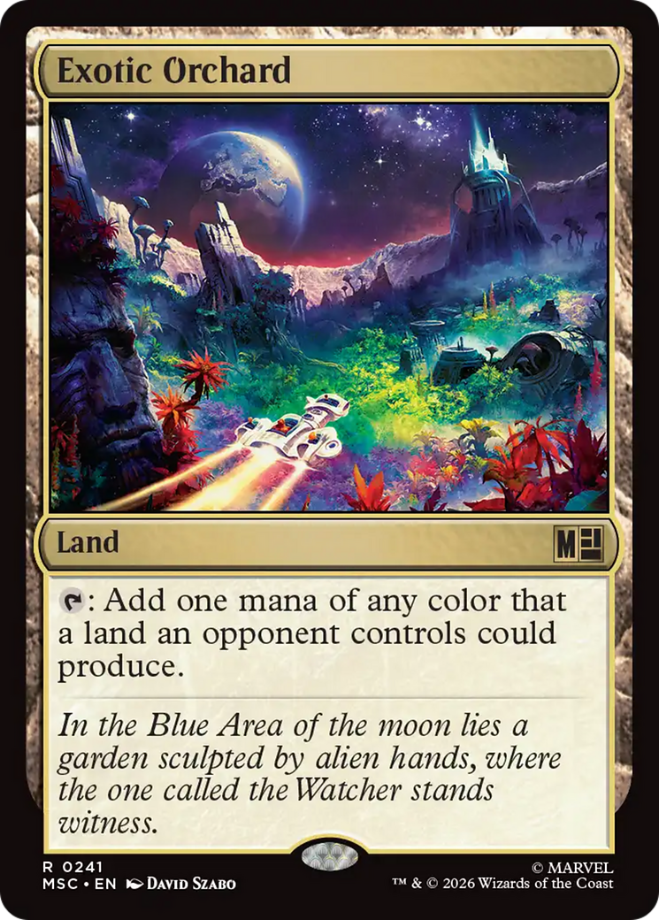 Exotic Orchard [Marvel Super Heroes Commander] | Clutch Gaming