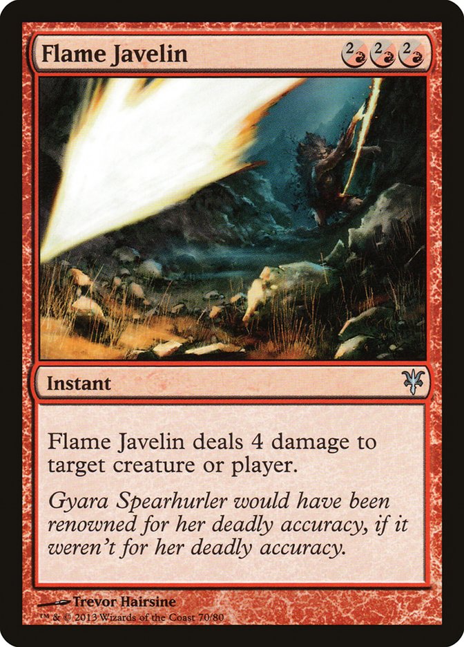 Flame Javelin [Duel Decks: Sorin vs. Tibalt] | Clutch Gaming