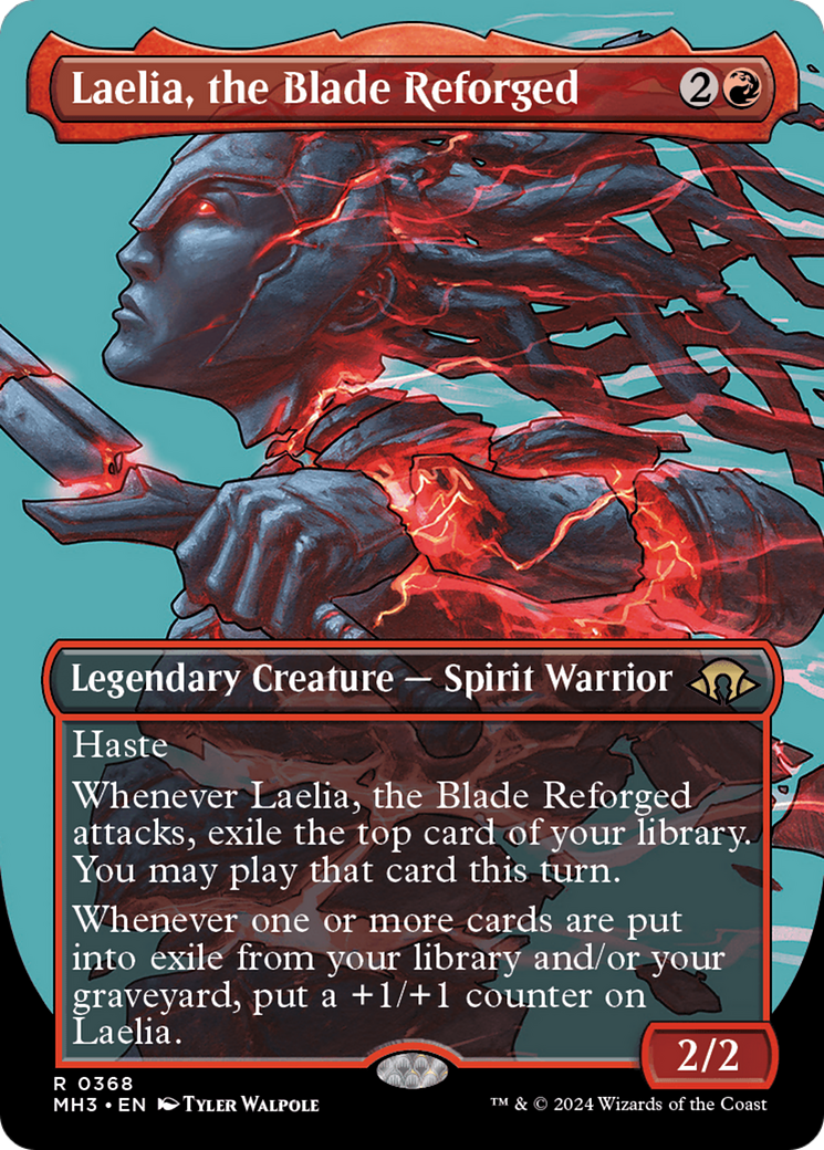 Laelia, the Blade Reforged (Borderless) [Modern Horizons 3] | Clutch Gaming