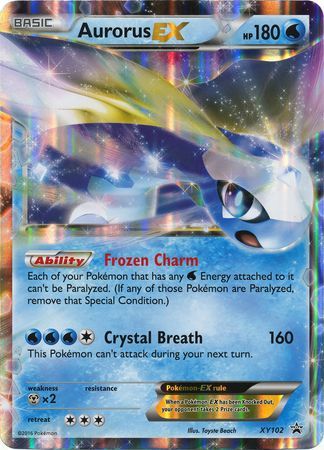 Aurorus EX (XY102) (Jumbo Card) [XY: Black Star Promos] | Clutch Gaming