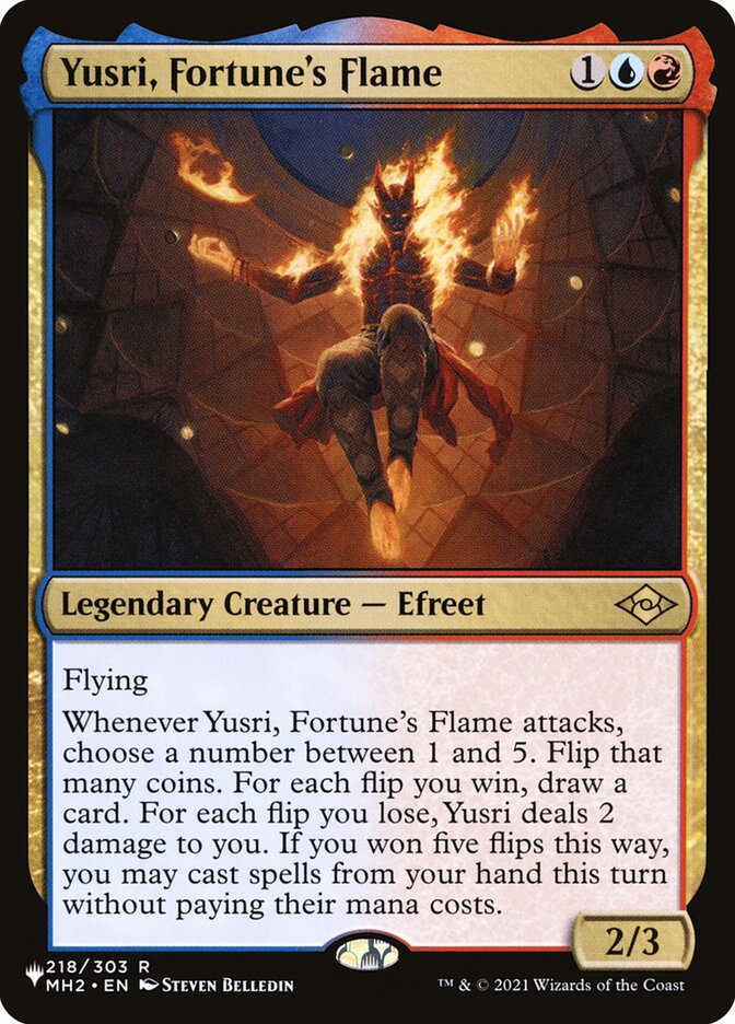 Yusri, Fortune's Flame [Secret Lair: Heads I Win, Tails You Lose] | Clutch Gaming