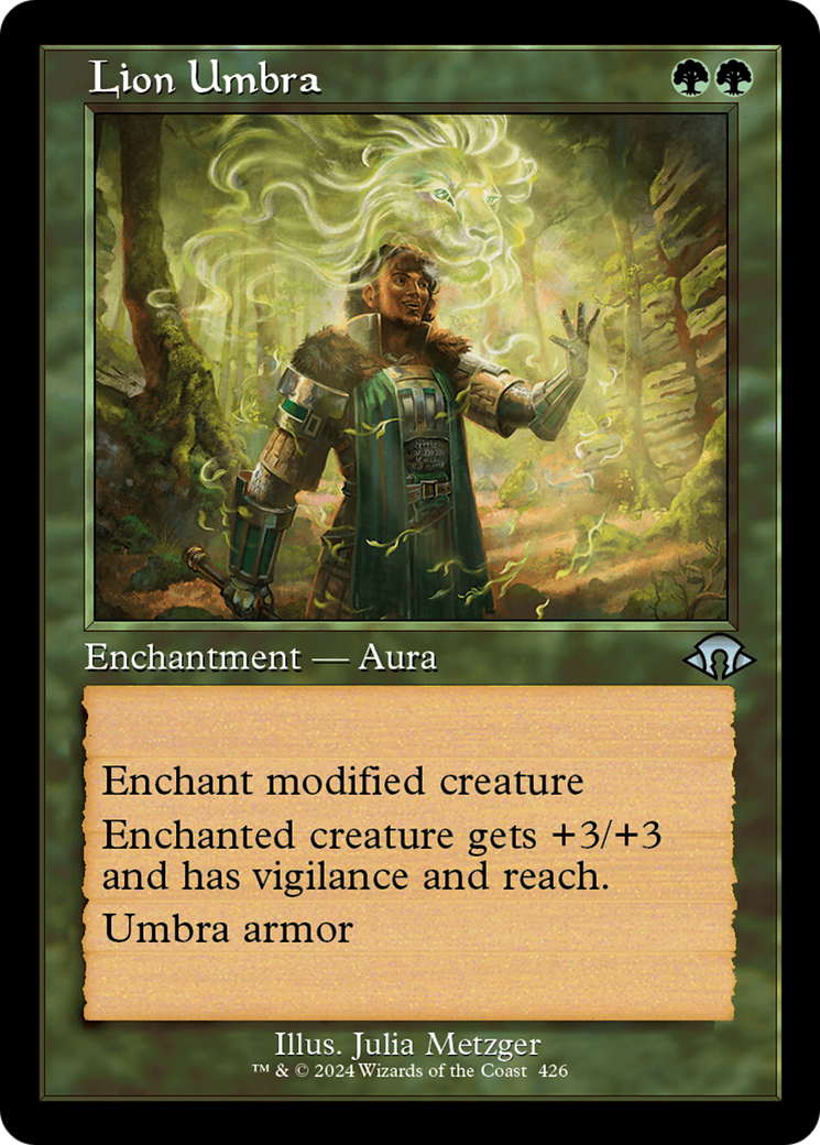 Lion Umbra (Retro Frame) [Modern Horizons 3] | Clutch Gaming