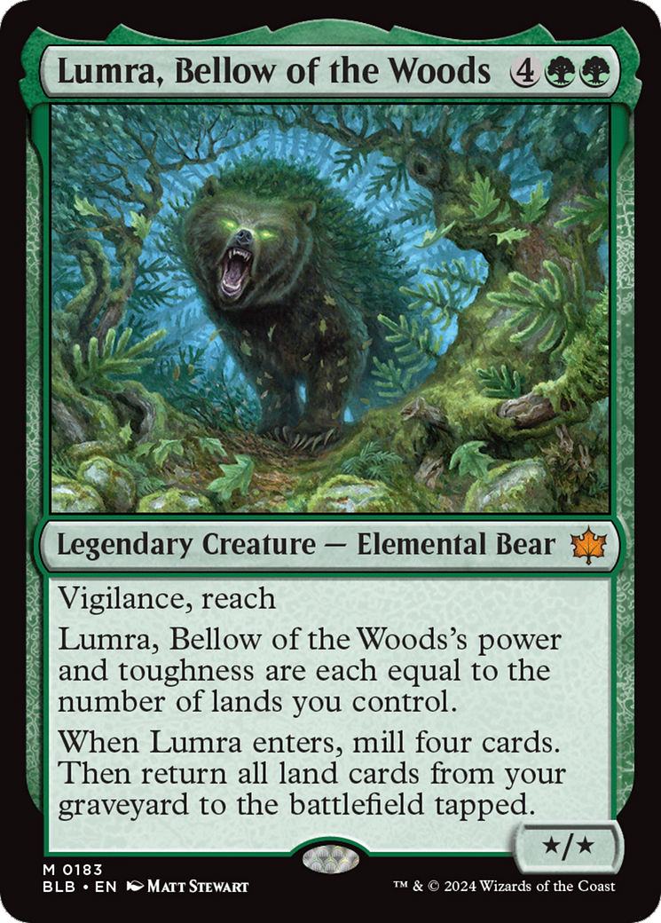 Lumra, Bellow of the Woods [Bloomburrow] | Clutch Gaming