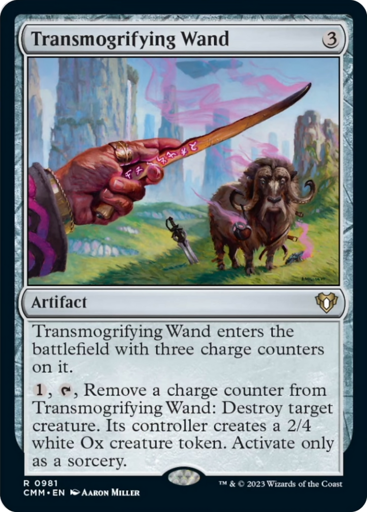 Transmogrifying Wand [Commander Masters] | Clutch Gaming