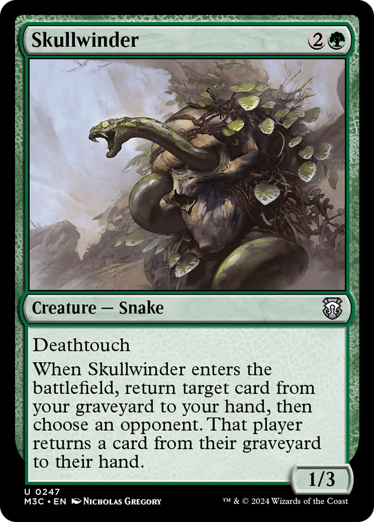 Skullwinder (Ripple Foil) [Modern Horizons 3 Commander] | Clutch Gaming