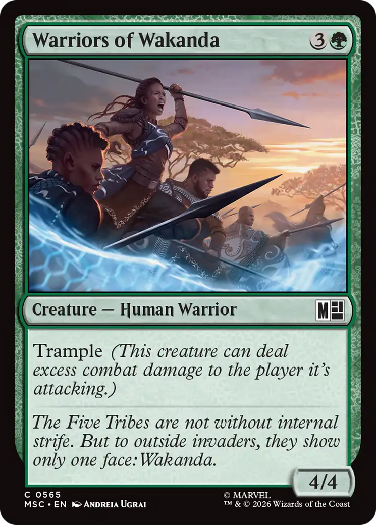 Warriors of Wakanda [Marvel Super Heroes Commander] | Clutch Gaming