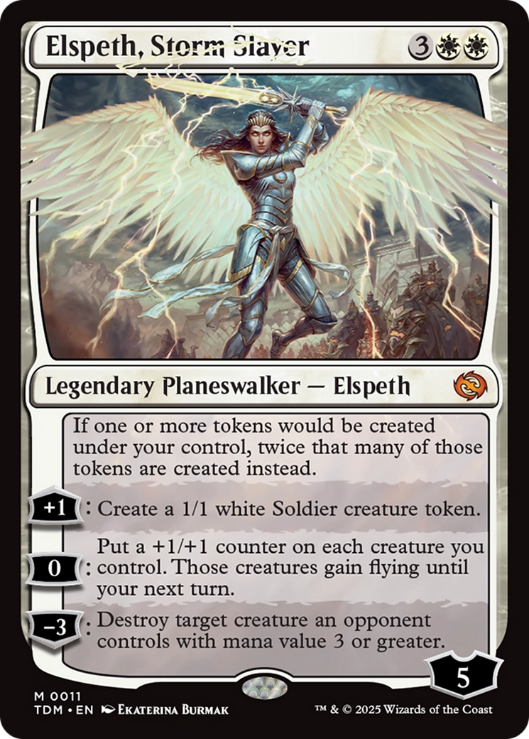 Elspeth, Storm Slayer [Tarkir: Dragonstorm] | Clutch Gaming