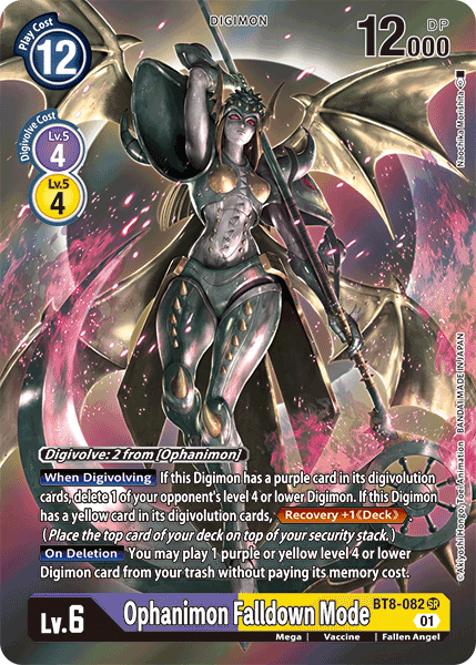 Ophanimon: Falldown Mode [BT8-082] (Alternate Art) [New Awakening] | Clutch Gaming