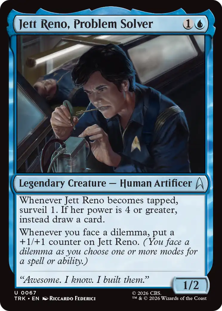 Jett Reno, Problem Solver [Star Trek] | Clutch Gaming