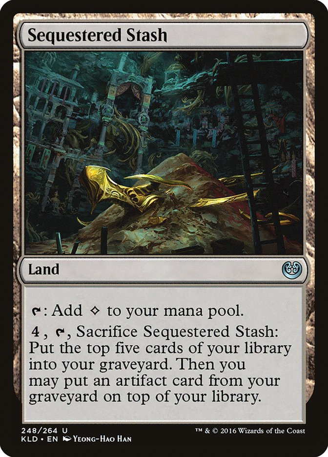 Sequestered Stash [Kaladesh] | Clutch Gaming