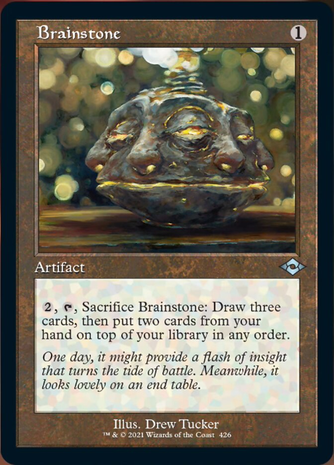 Brainstone (Retro Foil Etched) [Modern Horizons 2] | Clutch Gaming