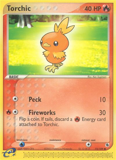 Torchic (73/109) [EX: Ruby & Sapphire] | Clutch Gaming