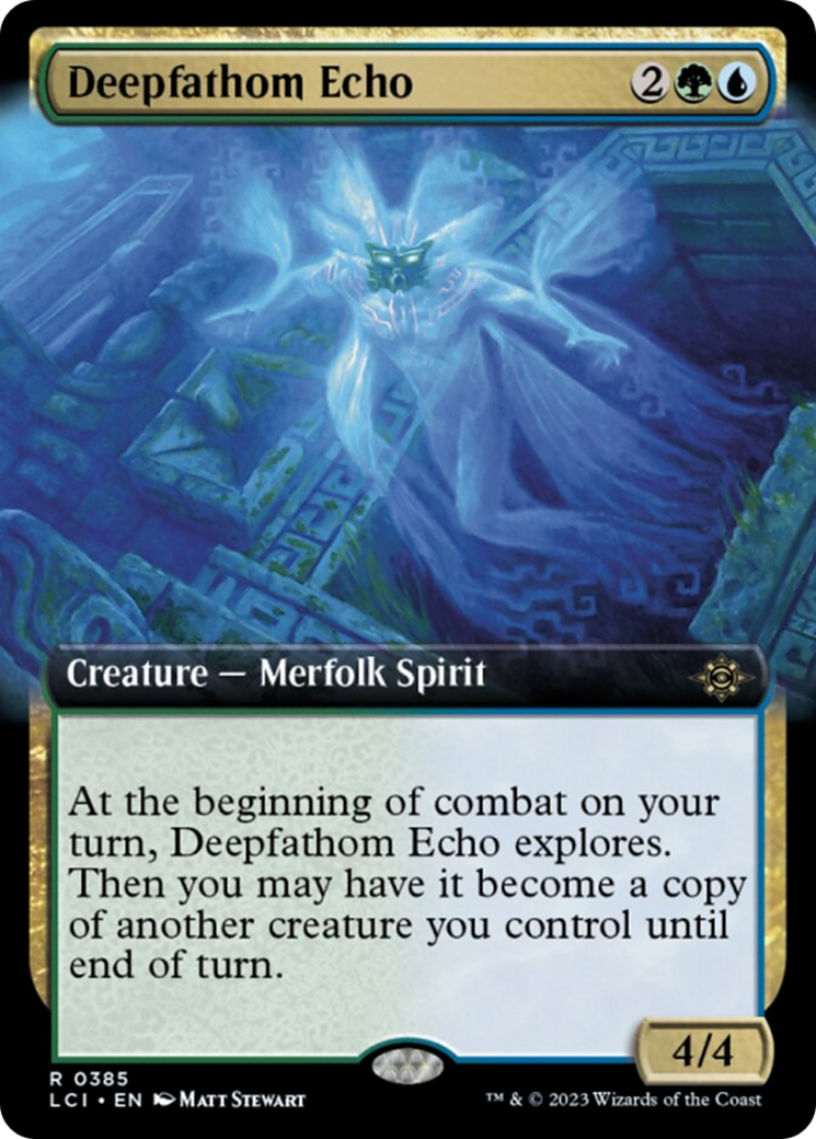 Deepfathom Echo (Extended Art) [The Lost Caverns of Ixalan] | Clutch Gaming