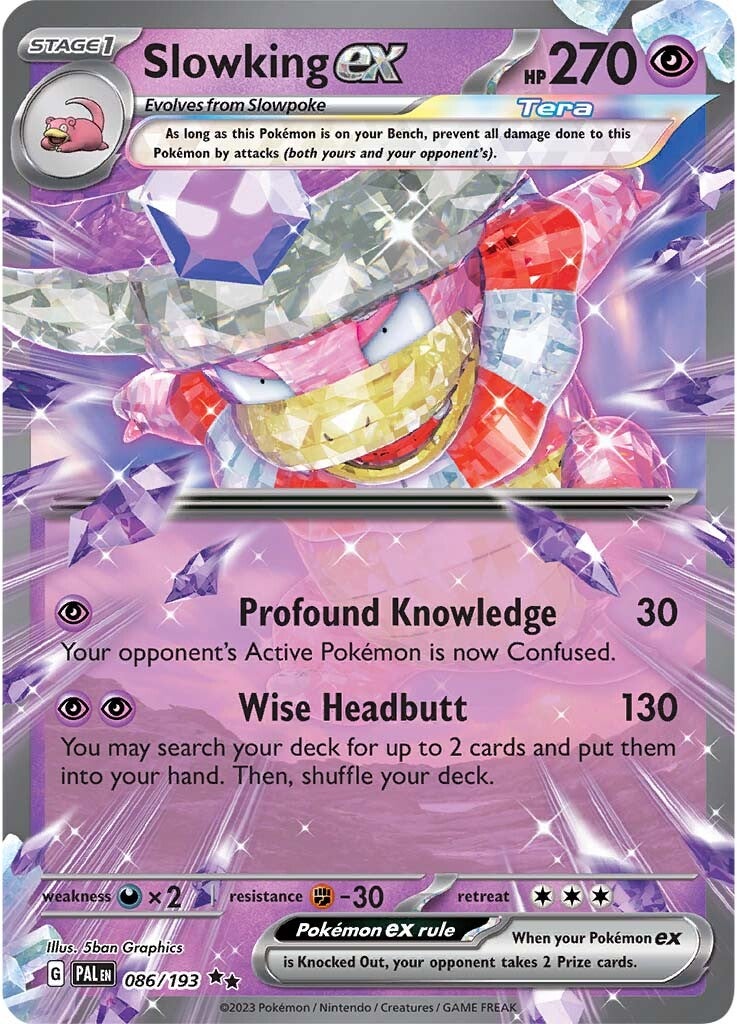 Slowking ex (086/193) [Scarlet & Violet: Paldea Evolved] | Clutch Gaming