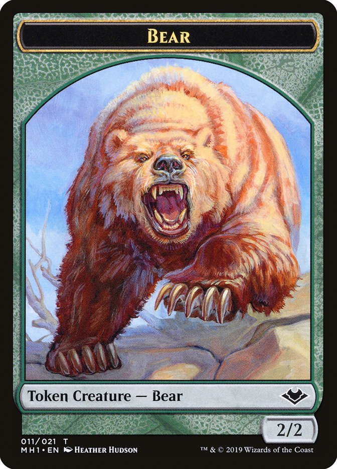 Bear Token [Modern Horizons Tokens] | Clutch Gaming