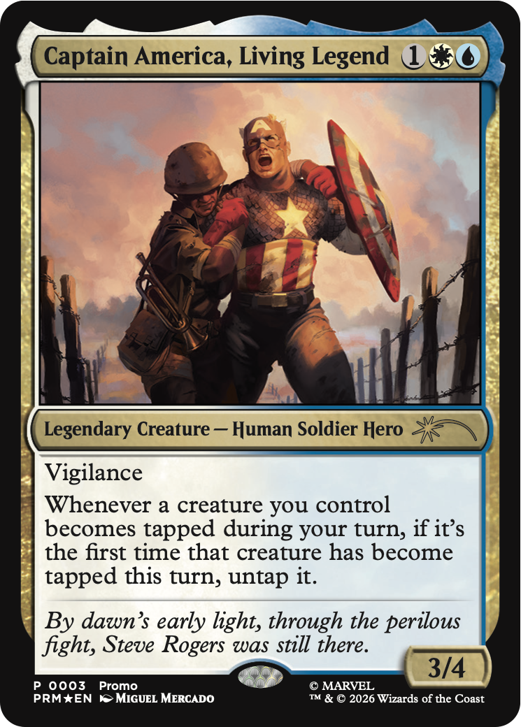 Captain America, Living Legend [Media Promos] | Clutch Gaming