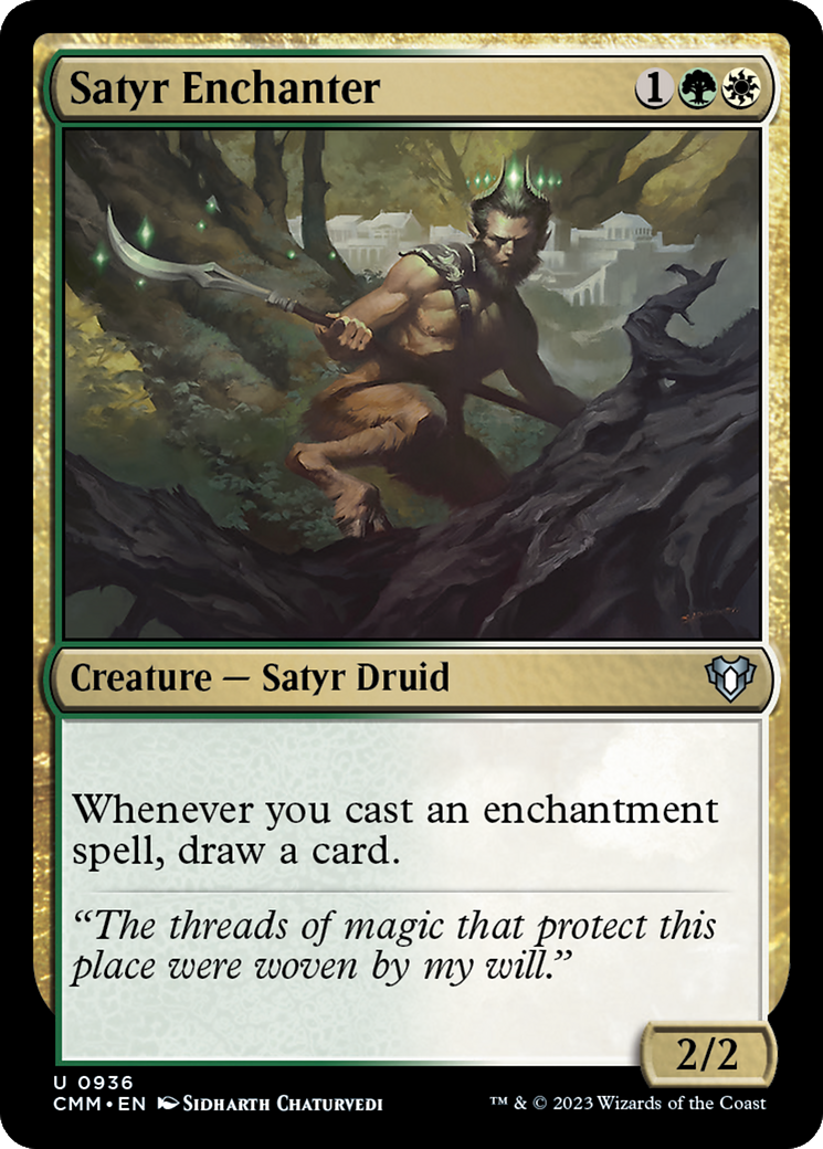 Satyr Enchanter [Commander Masters] | Clutch Gaming