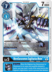 WereGarurumon: Sagittarius Mode [P-073] (Update Pack) [Promotional Cards] | Clutch Gaming