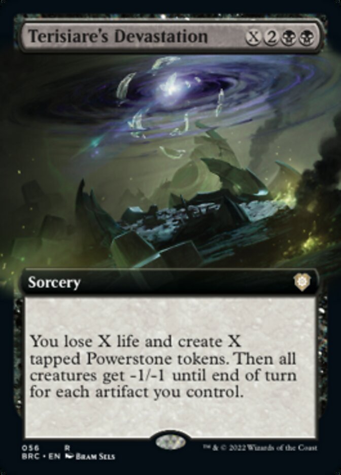 Terisiare's Devastation (Extended Art) [The Brothers' War Commander] | Clutch Gaming