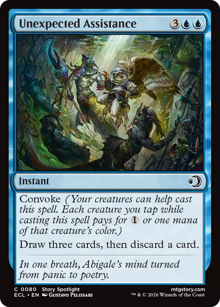 Unexpected Assistance [Lorwyn Eclipsed] | Clutch Gaming