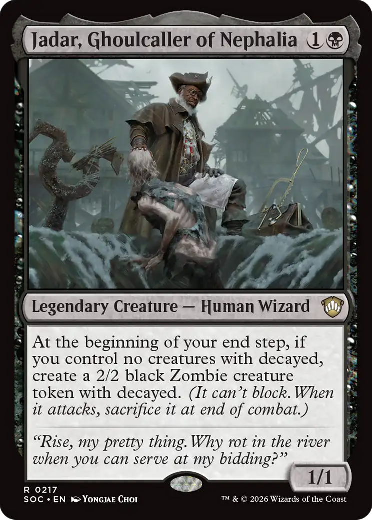 Jadar, Ghoulcaller of Nephalia [Secrets of Strixhaven Commander] | Clutch Gaming