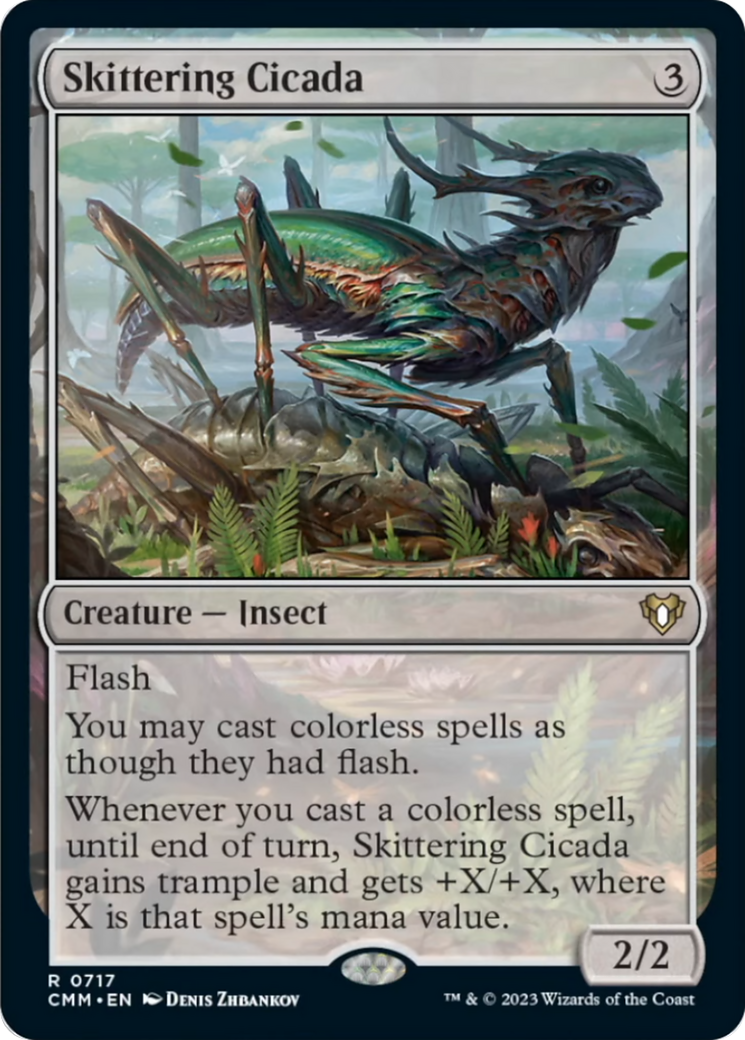 Skittering Cicada [Commander Masters] | Clutch Gaming