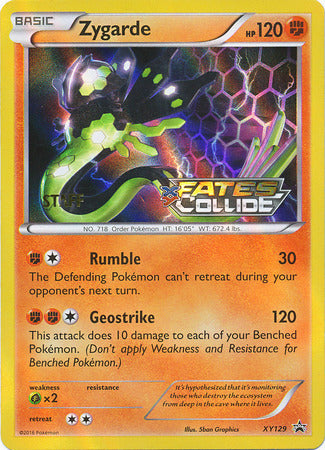 Zygarde (XY129) (Staff) [XY: Black Star Promos] | Clutch Gaming