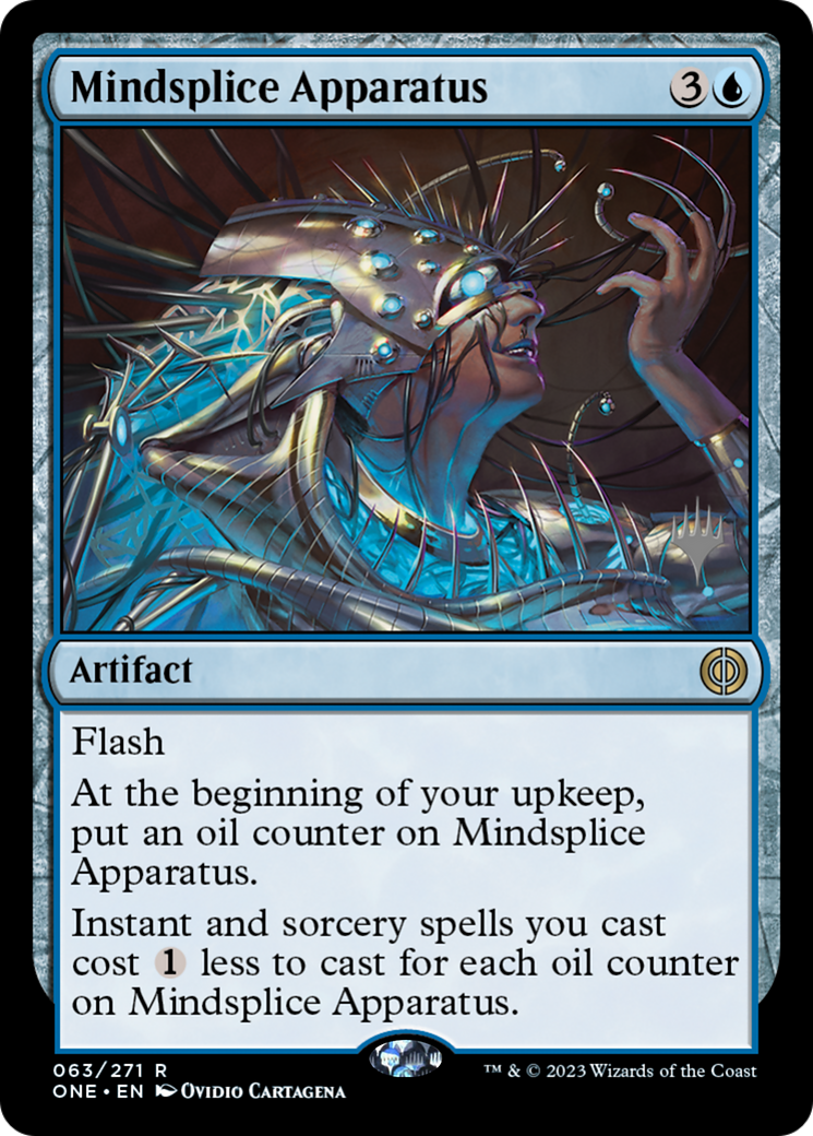 Mindsplice Apparatus (Promo Pack) [Phyrexia: All Will Be One Promos] | Clutch Gaming