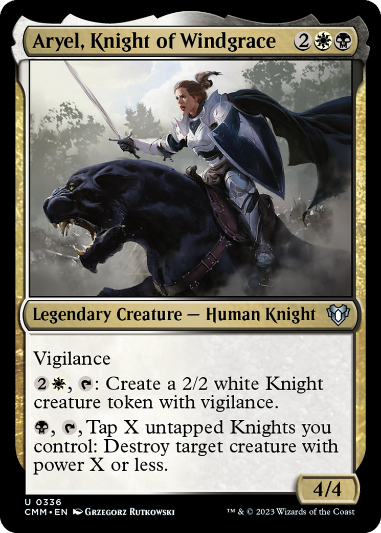 Aryel, Knight of Windgrace [Commander Masters] | Clutch Gaming